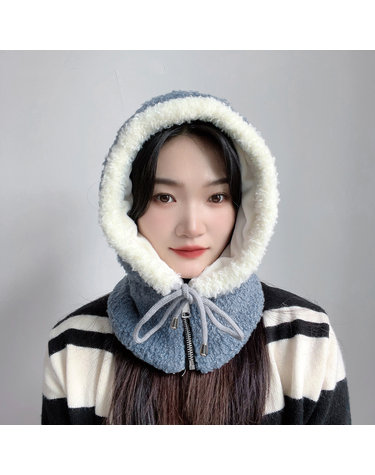 뽀글이 후드넥워머