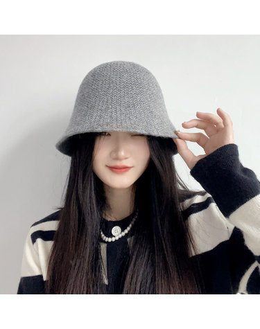 헤일로 울 버킷햇(그레이) 벙거지모자
