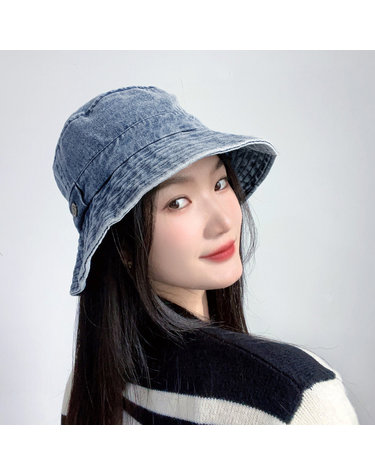 뉴에프 데님 버킷햇(중청)