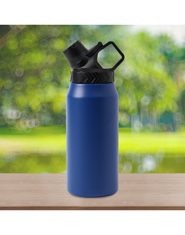 [쿠킹홈]위드미 이중스텐 보온병(750ml) (블루)