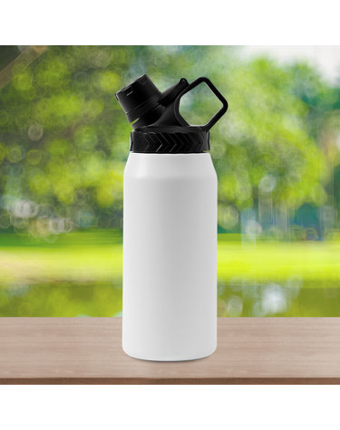[쿠킹홈]위드미 이중스텐 보온병(750ml) (화이트)