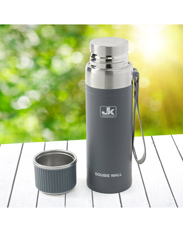 [쿠킹홈]워터보틀 이중스텐 보온병(750ml) (그레이)