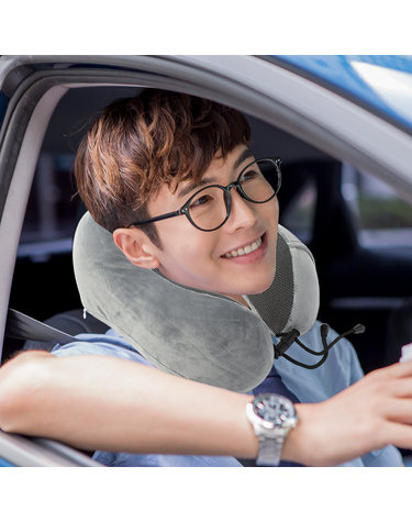 릴렉션 메모리폼 목베개 3종세트(그레이)