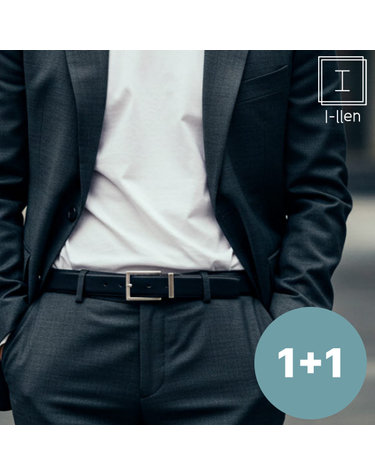 [아일렌] 1+1 특가 남성 소가죽 자동버클 벨트 4종