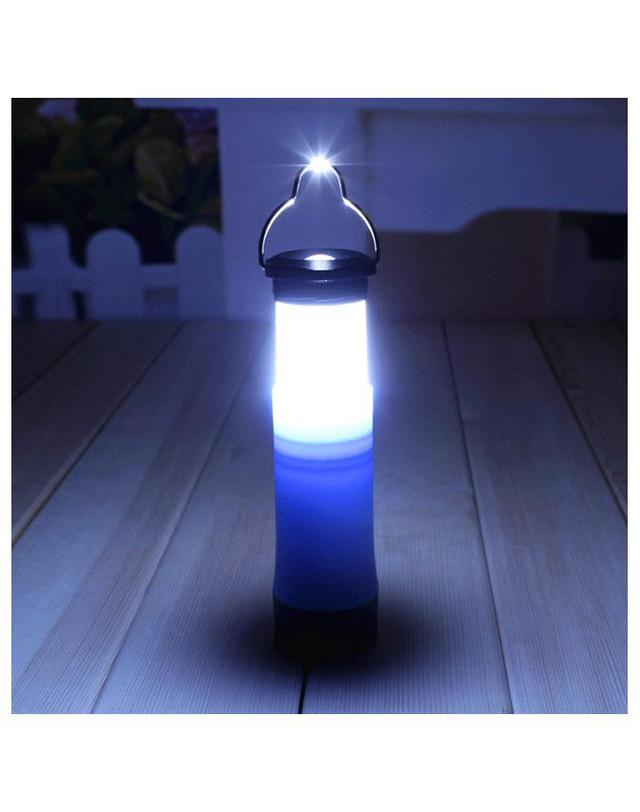 비투비월드 망원경 디자인 LED 캠핑 후레쉬 착용컷