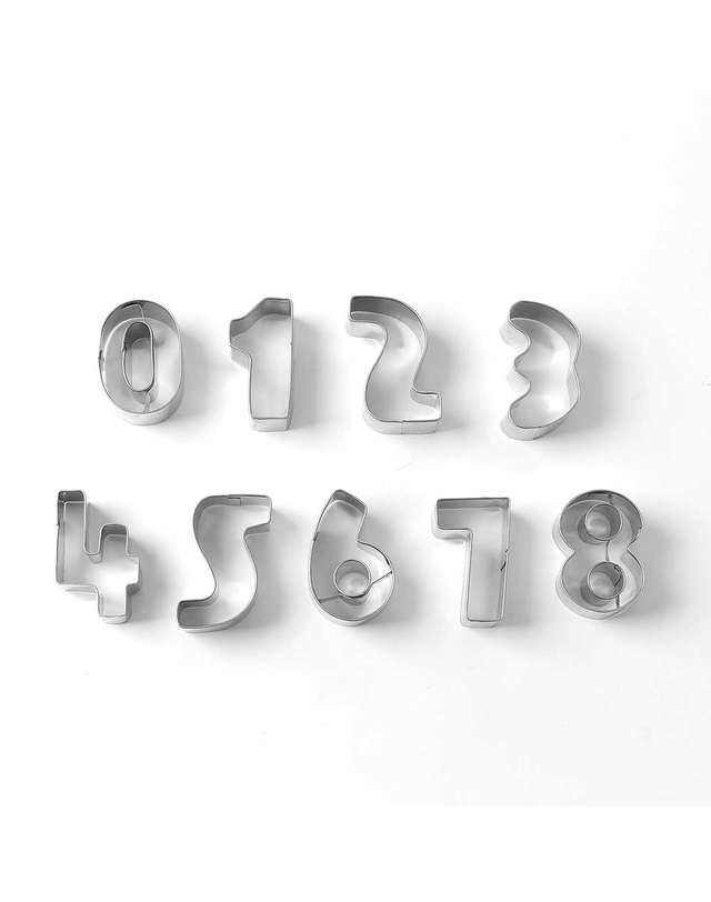 비투비월드 숫자 쿠키커터 9종세트 스텐 넘버 모양 쿠키틀 착용컷