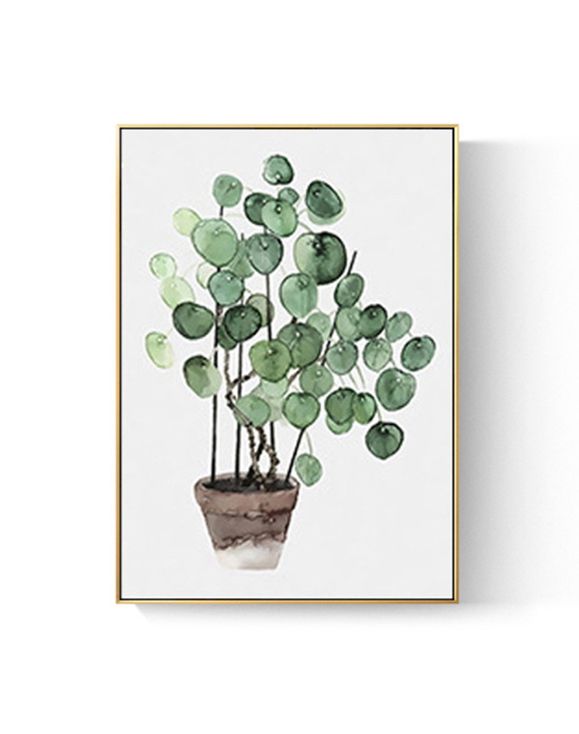 비투비월드 세로형 화분 현대식 액자(70cmx90cm) 착용컷