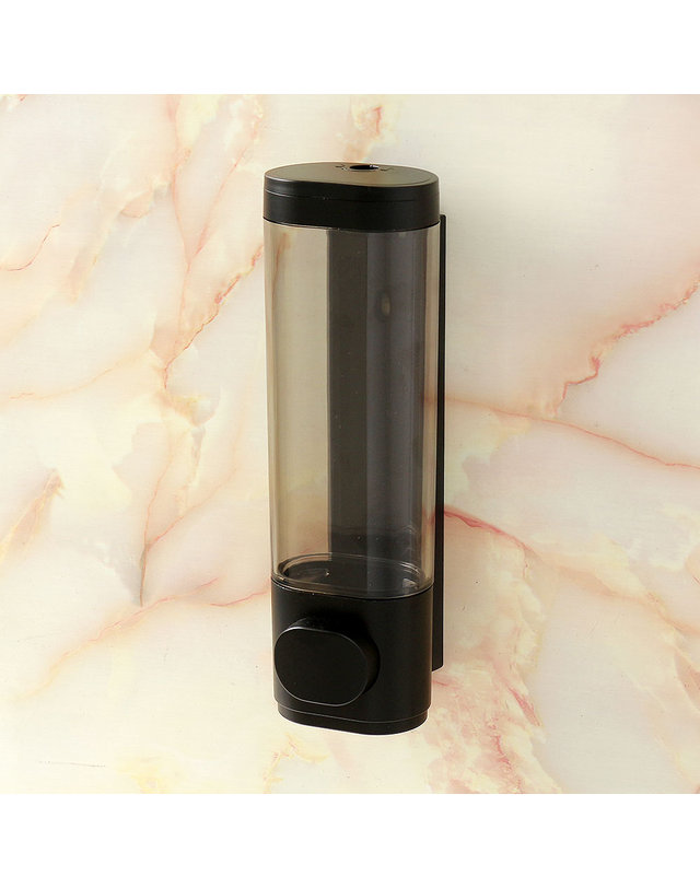 비투비월드 잠금락 벽걸이 물비누 디스펜서 1구 300ml 세제통 착용컷