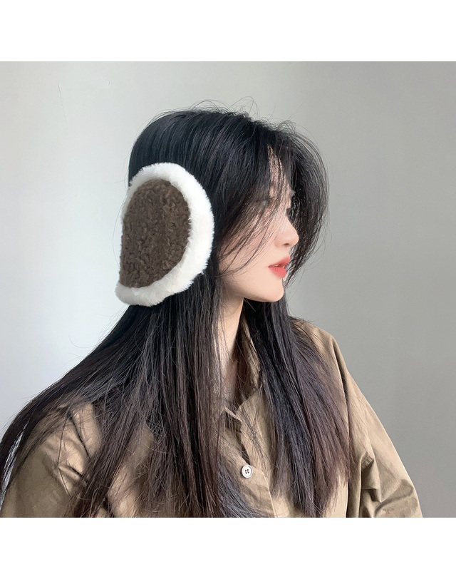 비투비월드 뽀글뽀글 방한 귀마개 겨울귀덮개 이어머프 착용컷