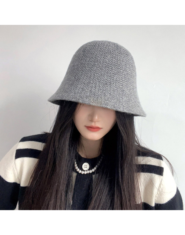 비투비월드 헤일로 울 버킷햇(그레이) 벙거지모자 착용컷