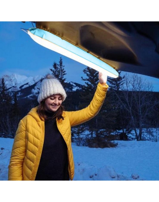 비투비월드 [핫카템]LED 휴대용 막대 튜브조명(60cm) 착용컷