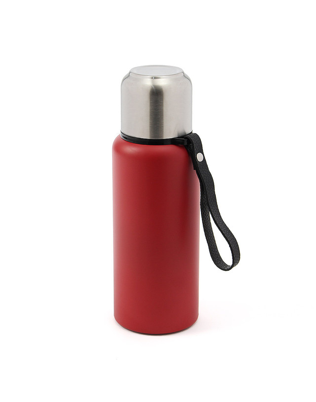 비투비월드 [쿠킹홈]핫앤콜드 듀얼 보온병(600ml) (레드) 착용컷