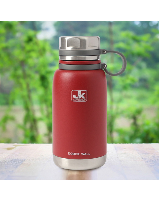 비투비월드 [쿠킹홈]워터탱크 이중스텐 보온병(800ml) (레드) 착용컷