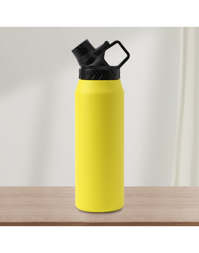 비투비월드 [쿠킹홈]위드미 이중스텐 보온병(900ml) (옐로우) 착용컷