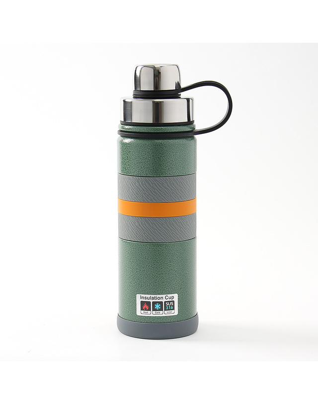 비투비월드 [쿠킹홈]블루어스 텀블러 보온병(500ml) (그린) 착용컷