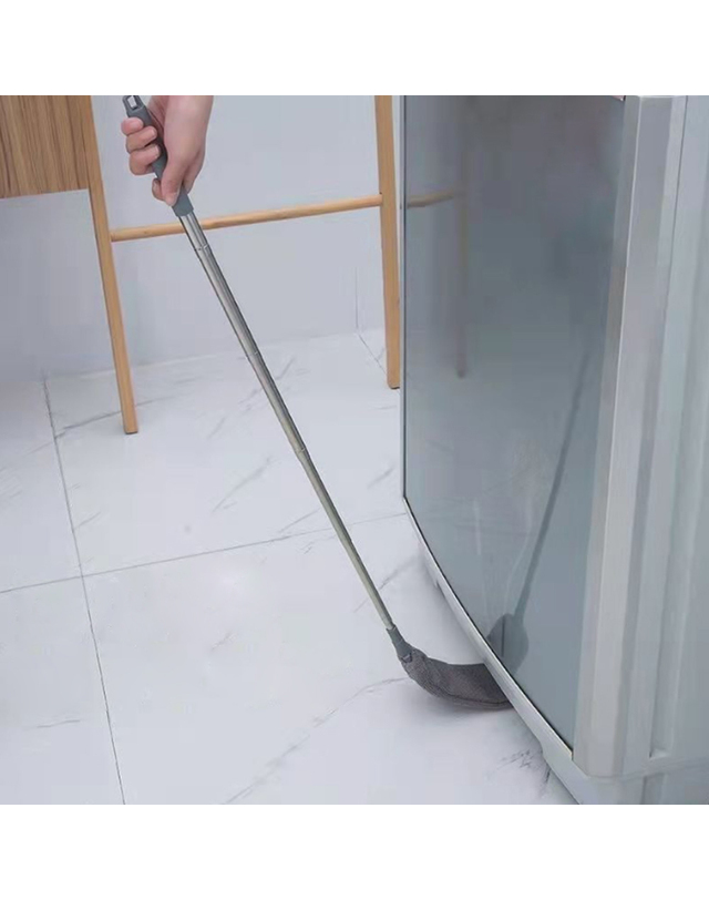 비투비월드 [홈앤시스]틈새청소 길이조절 먼지떨이(140cm) 밀대걸레 착용컷