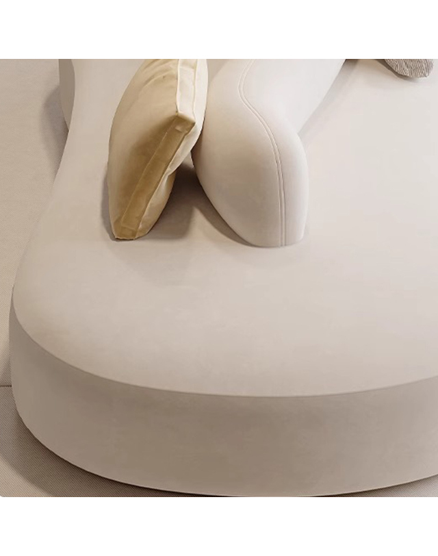 비투비월드 인테리어 미니멀리스트 패브릭 소파 210cm 착용컷