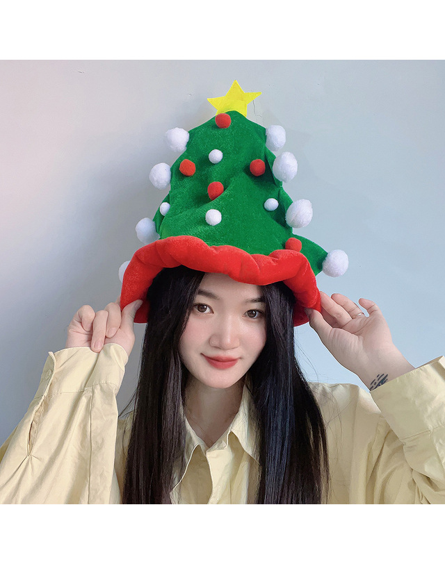 도토로 [도토로]크리스마스 방울 트리모자 착용컷