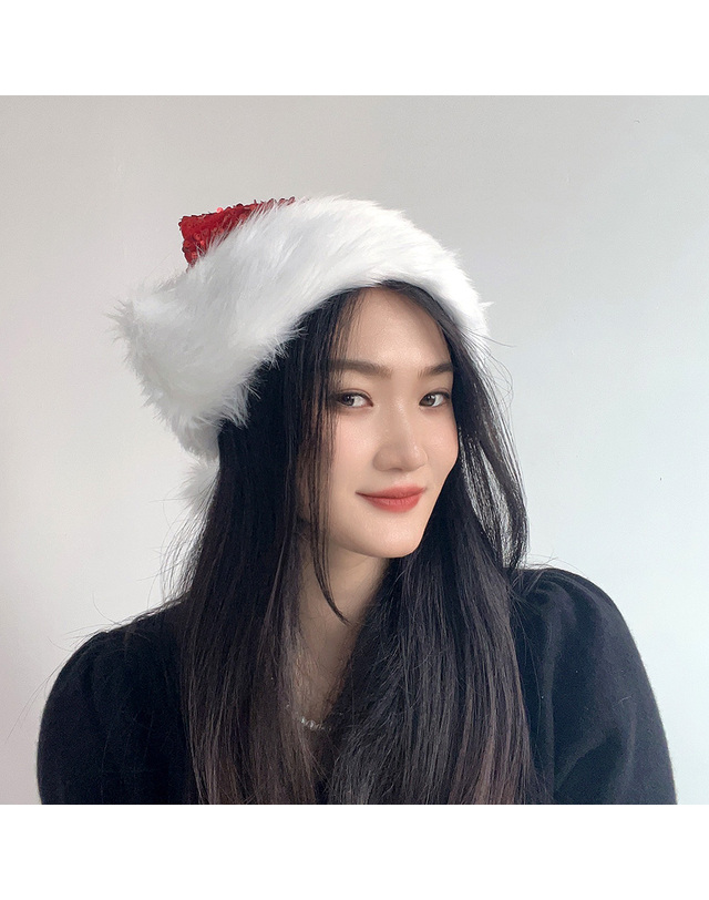 도토로 [도토로]스팽글 벨벳 산타모자 착용컷
