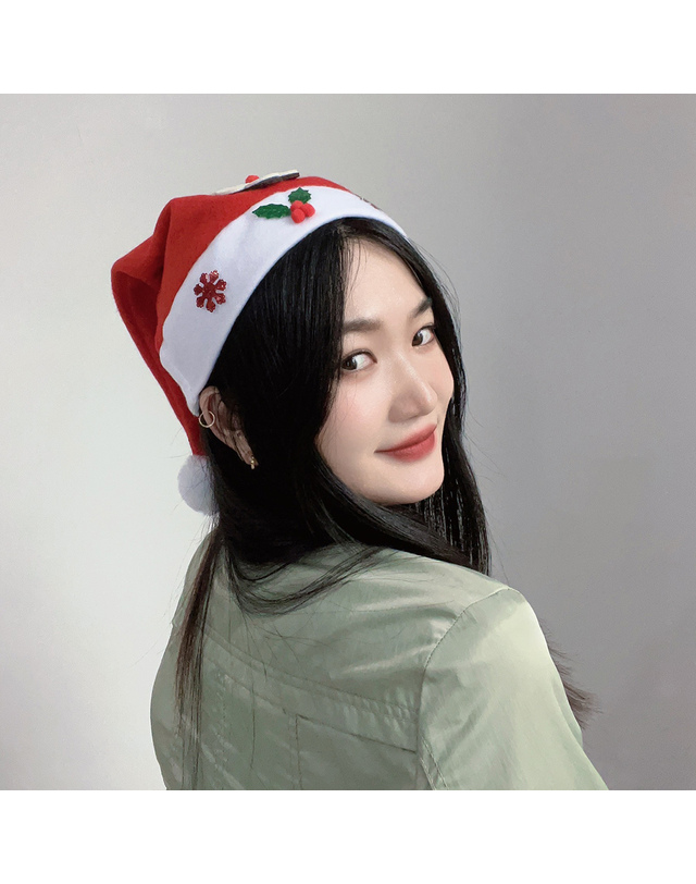 도토로 [도토로]스마일 산타모자 착용컷