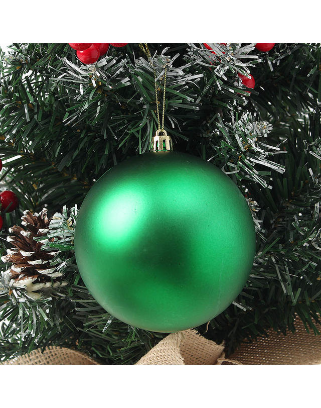도토로 [도토로] 그린 무광볼 2p세트(10cm) 트리 장식구슬 착용컷
