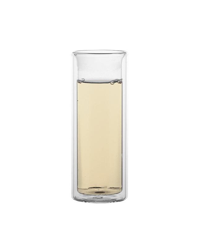 로하티 [로하티]퀸글라스 이중 유리컵 300ml/아이스컵 맥주컵 착용컷