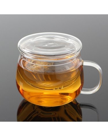 [로하티] 라벤더 내열유리 티머그(300ml)