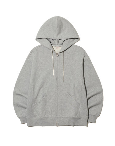 89LINE ZIP UP HOODIE / GREY