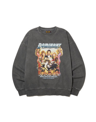 [빅유니온x도미넌트] GRAPHIC SWEATSHIRTS / CHARCOAL