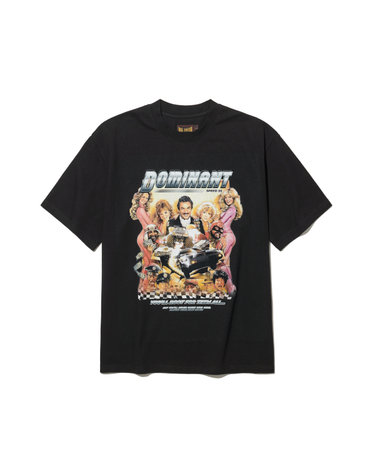 [빅유니온x도미넌트] GRAPHIC 1/2 T-SHIRTS / BLACK
