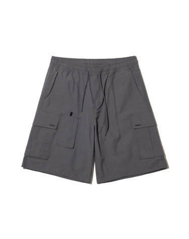 [빅유니온x도미넌트] ENGINEERED CARGO SHORTS / CHARCOAL