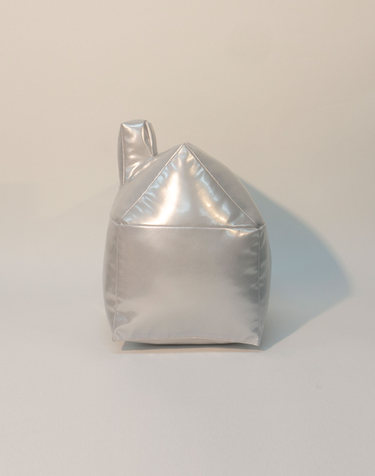 House Cushion in Silver