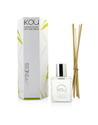 iKOU Aromacology Diffuser Reeds Happiness Coconut Lime 9 months supply -