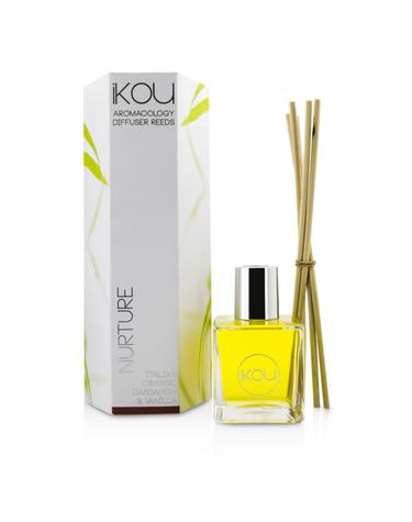 iKOU Aromacology Diffuser Reeds Nurture Italian Orange Cardamom Vanilla 9 months supply -