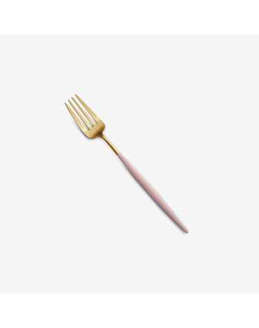 [큐티폴] 고아 핑크골드 디저트 포크