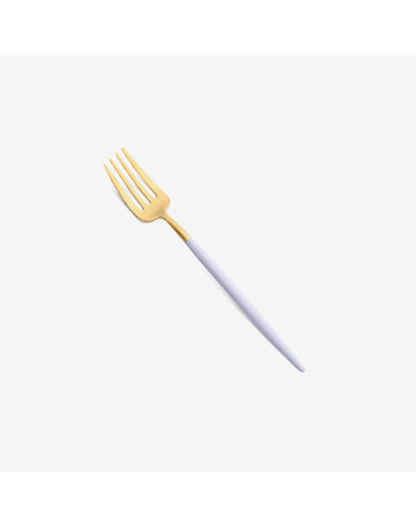 [큐티폴] 고아 라일락골드 디저트 포크