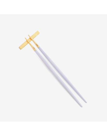 [큐티폴] 고아 라일락골드 젓가락세트