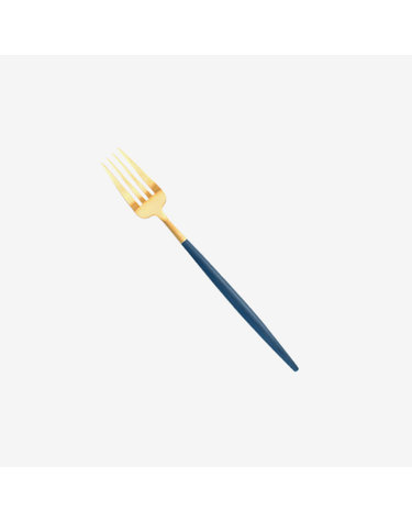 [큐티폴] 고아 블루골드 디저트 포크