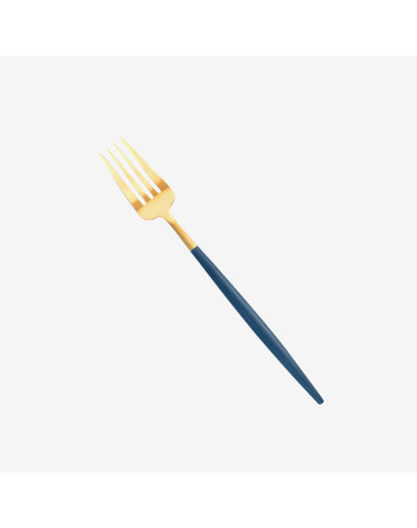 [큐티폴] 고아 블루골드 디너 포크