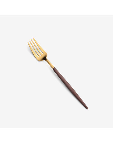 [큐티폴] 고아 브라운골드 디너 포크