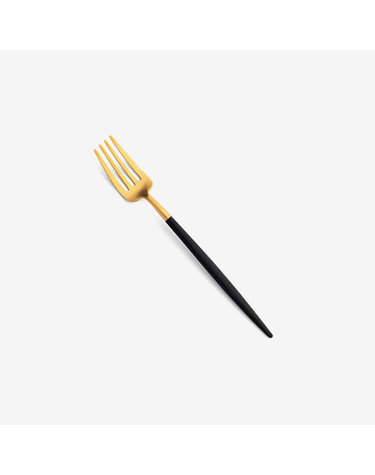 [큐티폴] 고아 블랙골드 디저트 포크