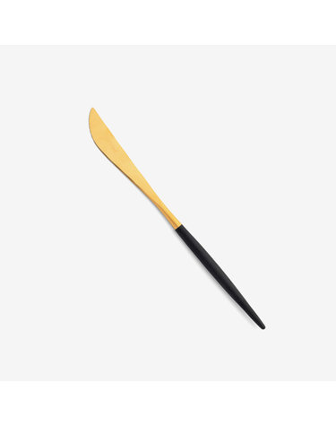 [큐티폴] 고아 블랙골드 디너 나이프