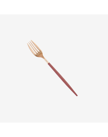 [큐티폴] 미오 에스닉핑크 로즈골드 디저트 포크
