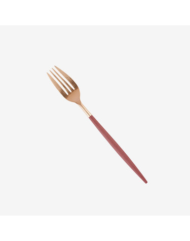 [큐티폴] 미오 에스닉핑크 로즈골드 디너 포크