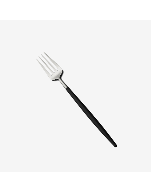 큐티폴 [큐티폴] 고아 블랙 디너 포크 착용컷