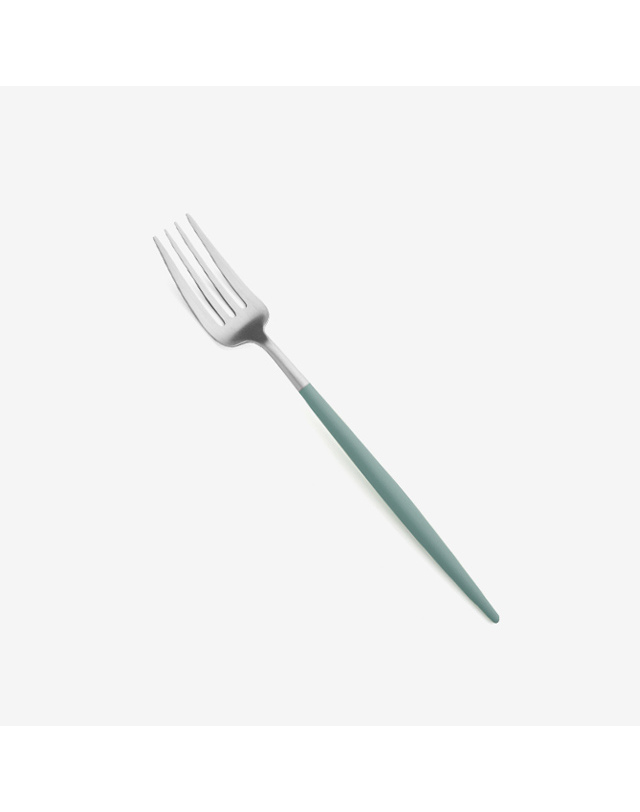 큐티폴 [큐티폴] 고아 도브블루 디너 포크 착용컷