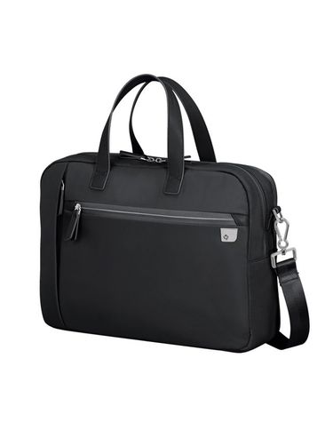 쌤소나이트 Eco Wave 브리프 BAILHANDLE 15.6인치 2 COMP Black