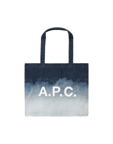 아페쎄 APC 다이앤 블리치 워싱 데님 쇼퍼백 BLEACHED OUT