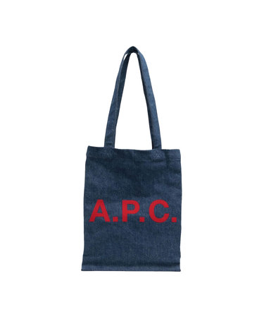 아페쎄 APC 루 데님 토트백 IAL WASHED INDIGO