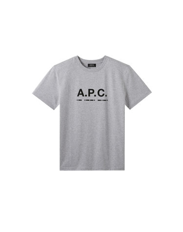 아페쎄 APC 스벤 반팔티 PLA HEATHERED GREY